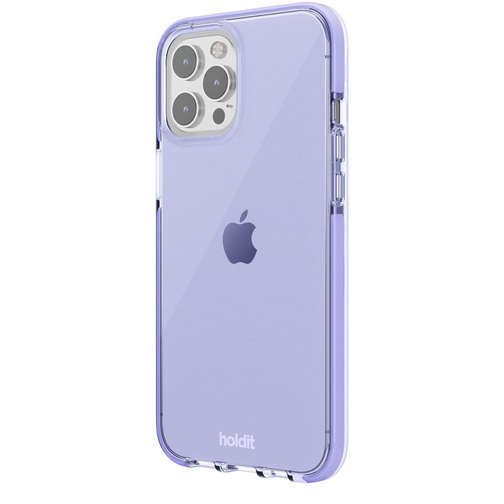 holdit holdit iPhone 12 Pro Max Skal Seethru Lavender - Teknikhallen.se