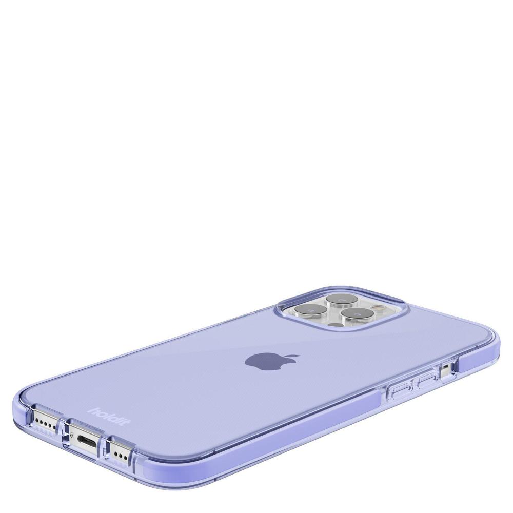 holdit holdit iPhone 12 Pro Max Skal Seethru Lavender - Teknikhallen.se