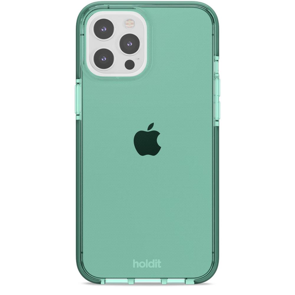 holdit holdit iPhone 12 Pro Max Skal Seethru Moss Green - Teknikhallen.se