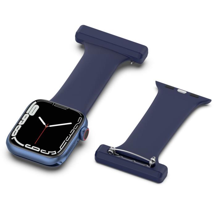 Bild 5,  Apple Watch 42/44/45/46/49 mm Rem Sjuksköterska Midnight Blue - Teknikhallen.se