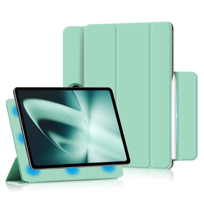 Bild 2,  OnePlus Pad 2in1 Magnetiskt Fodral / Skal Cyan - Teknikhallen.se