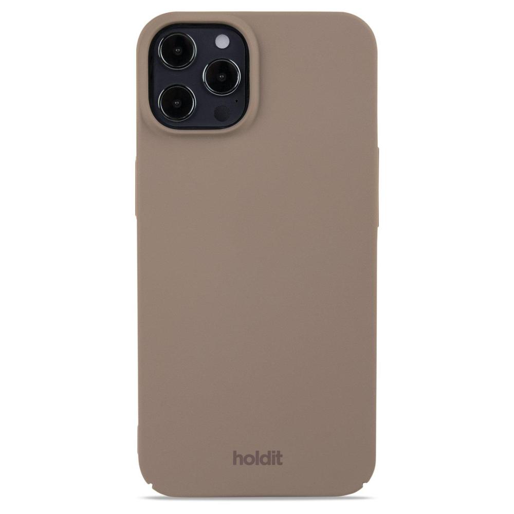 holdit holdit iPhone 12 / 12 Pro Mobilskal Slim Mocha Brown - Teknikhallen.se