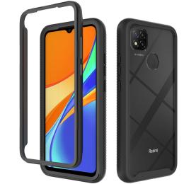  Xiaomi Redmi 9C Skal 360 Hybrid Svart - Teknikhallen.se