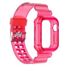  Apple Watch 38/40/41/42 mm Kristall Skal/Armband Rosa - Teknikhallen.se