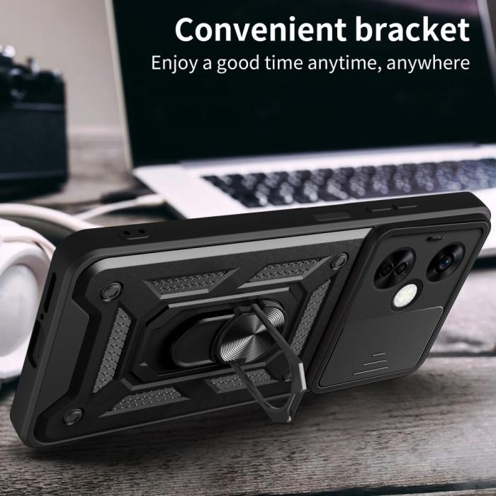 Bild 6,  OnePlus Nord CE 3 Lite 5G Skal CamShield Ring Röd - Teknikhallen.se