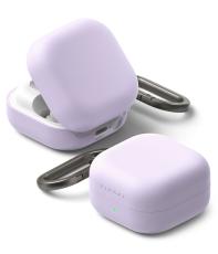 Ringke Ringke Galaxy Buds 4 / 4 Pro Skal Silikon Ljus Lila - Teknikhallen.se
