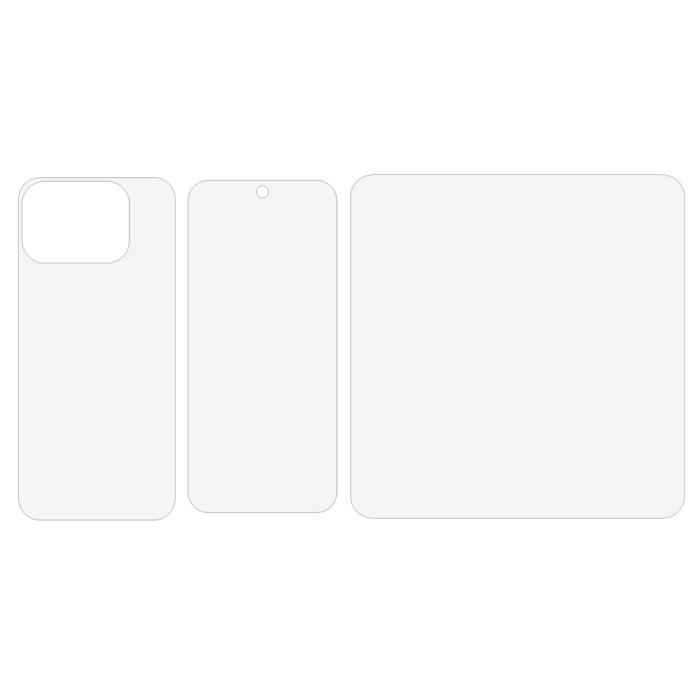 Bild 2,  Google Pixel 9 Pro Fold Skärmskydd Heltäckande - Teknikhallen.se