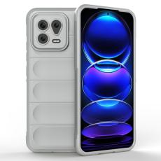  Xiaomi 13 5G Skal Magic Shield Ljus Gr&aring; - Teknikhallen.se