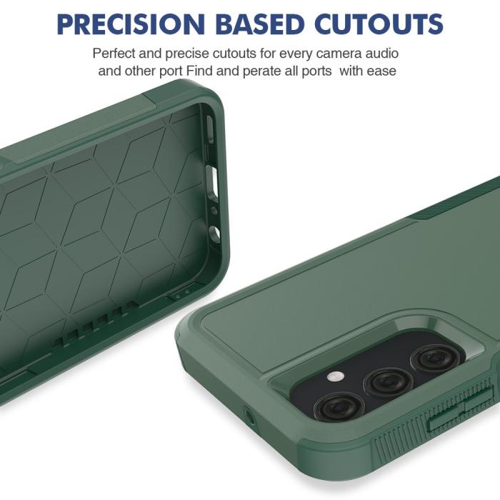 Bild 3,  Samsung Galaxy A25 5G Shockproof Xtreme Skal Mörk Grön - Teknikhallen.se