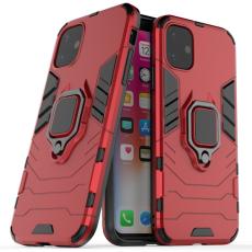  iPhone 11 - Armour Ring Skal - Funkar med magneth&aring;llare - R&ouml;d - Teknikhallen.se