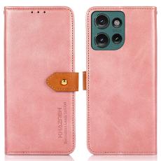 KHAZNEH KHAZNEH Motorola Edge 50 Neo Fodral Dual-Color Ros&eacute;guld - Teknikhallen.se