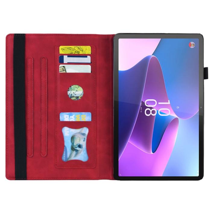 Bild 2,  Lenovo Tab P11 Pro Gen 2 Fodral Med Frontficka Röd - Teknikhallen.se