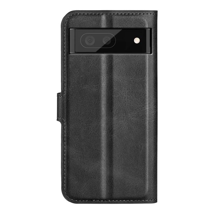 Bild 3,  Google Pixel 6A Fodral Solid Läder Svart - Teknikhallen.se