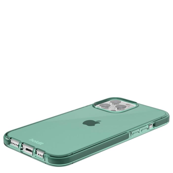 Bild 3, holdit holdit iPhone 12 Pro Max Skal Seethru Moss Green - Teknikhallen.se