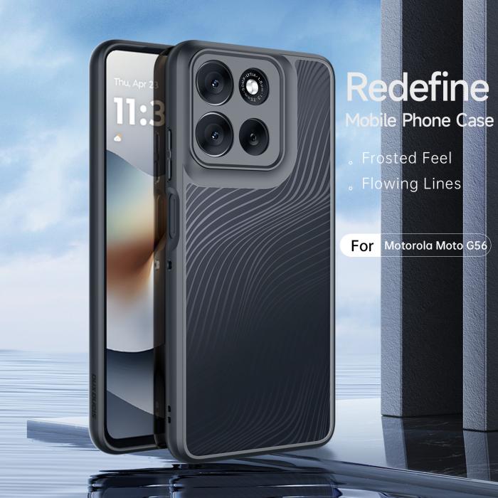 Bild 3, DUX DUCIS DUX DUCIS Motorola Moto G56 5G Skal Aimo Series Svart - Teknikhallen.se
