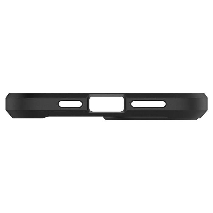 Bild 5, Spigen Spigen iPhone 12 / 12 Pro Skal Ultra Hybrid Matt Svart - Teknikhallen.se