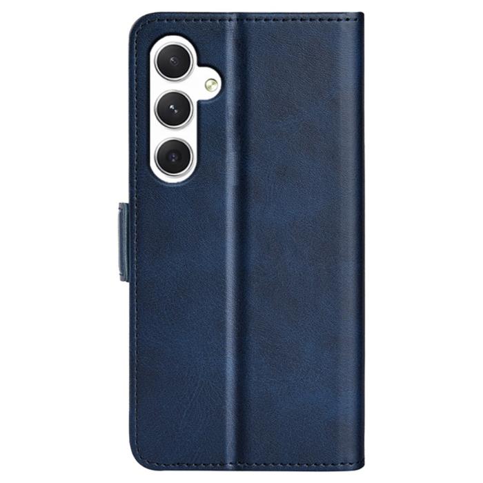 Bild 6,  Samsung Galaxy S24 Fodral Med Magnetisk Stängning Blå - Teknikhallen.se
