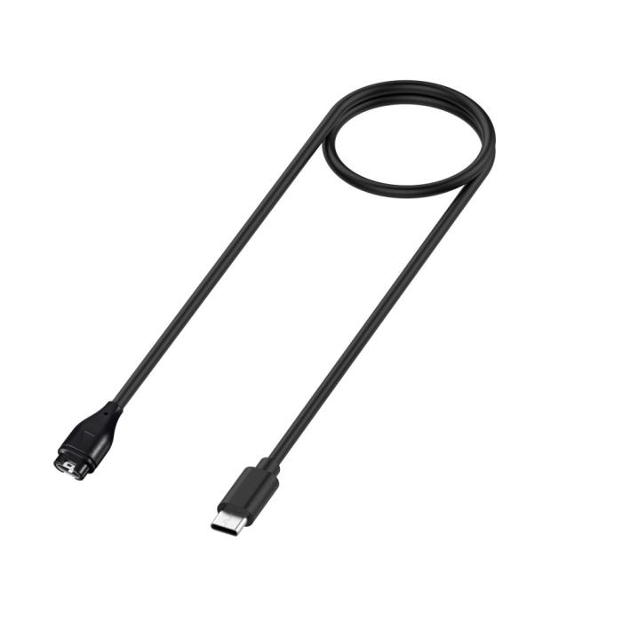 Bild 3,  USB-C Laddningskabel 1m Garmin Smartwatch Svart - Teknikhallen.se