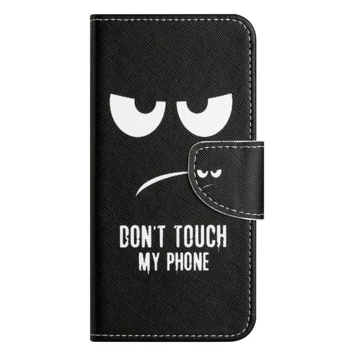 Bild 4,  Motorola Moto G86 Power/G86 5G Fodral Läder Dont Touch - Teknikhallen.se