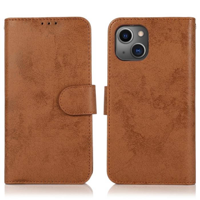 Bild 2,  iPhone 14 Pro 2in1 Fodral Magnet / Skal Brun - Teknikhallen.se