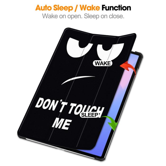 Bild 4,  Samsung Galaxy S10 FE Plus Fodral Tri-Fold Dont Touch Me - Teknikhallen.se