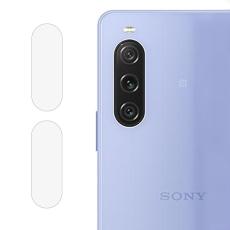  Sony Xperia 10 V 2-PACK Linsskydd H&auml;rdat Glas - Teknikhallen.se