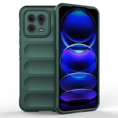  Xiaomi 13 5G Skal Magic Shield M&ouml;rk Gr&ouml;n - Teknikhallen.se