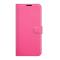  Samsung Galaxy S22 Plus Fodral Litchi Textur Rosa - Teknikhallen.se