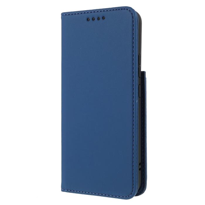 Bild 2,  Samsung Galaxy S22 Plus Fodral Flip Med Kortfack Blå - Teknikhallen.se