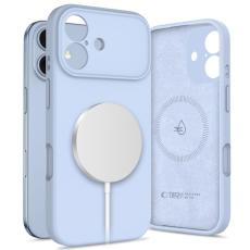 Tech-Protect Tech-Protect iPhone 17 Skal MagSafe Silikon Mist Blue - Teknikhallen.se