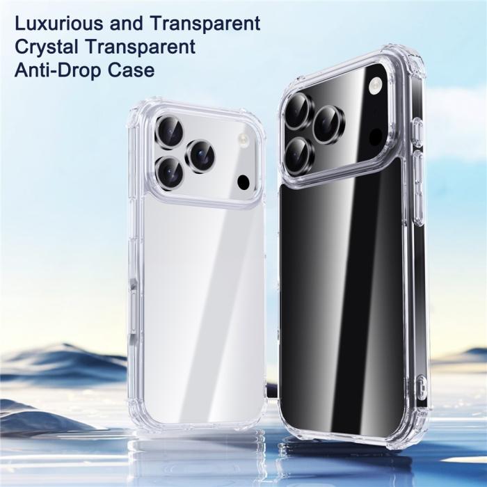 Bild 2, IPAKY IPAKY iPhone 17 Pro Max Skal Shockproof Transparent - Teknikhallen.se