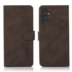 KHAZNEH KHAZNEH Samsung Galaxy A04s / A13 5G Fodral Retro L&auml;der Brun - Teknikhallen.se