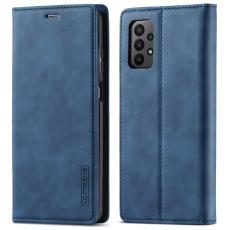 LC.IMEEKE LC.IMEEKE Samsung Galaxy A23 5G Fodral Flip L&auml;der Bl&aring; - Teknikhallen.se