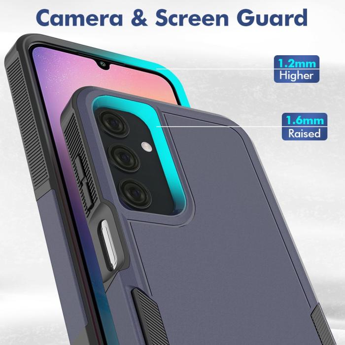 Bild 2,  Samsung Galaxy A25 5G Shockproof Xtreme Skal Mörk Blå - Teknikhallen.se