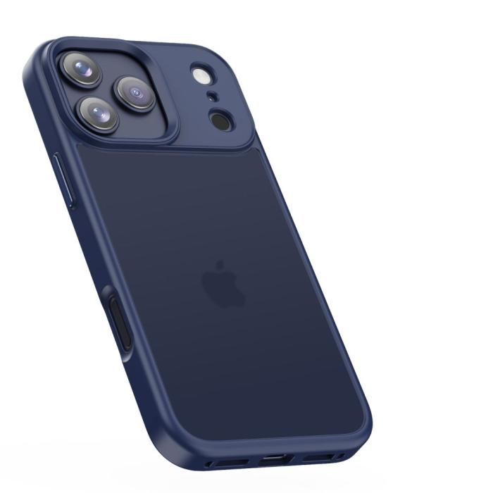 Bild 4, Tech-Protect Tech-Protect iPhone 17 Pro Skal MagMat Matte Deep Blue - Teknikhallen.se