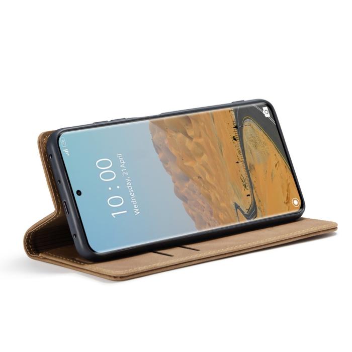 Bild 4, CASEME CASEME Redmi Note 14 Pro/Pro Plus 5G Fodral Flip Retro Läder - Teknikhallen.se