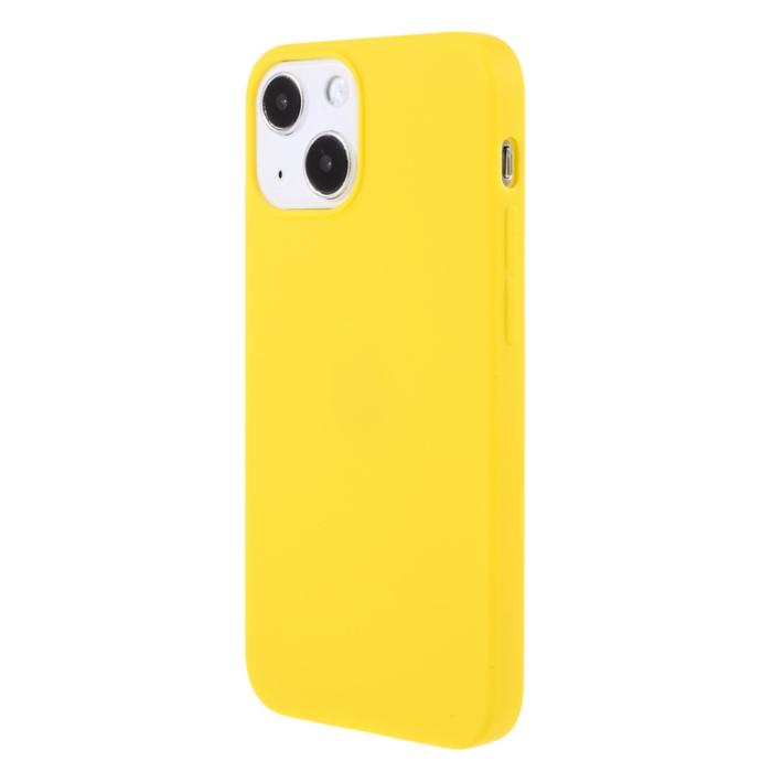 Bild 3,  iPhone 13 - Matt TPU Skal - Gul - Teknikhallen.se