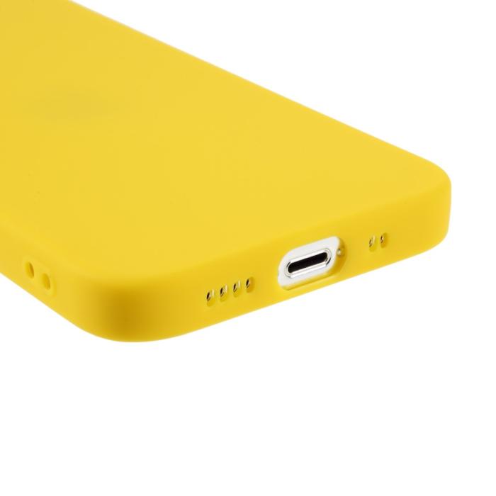 Bild 5,  iPhone 13 - Matt TPU Skal - Gul - Teknikhallen.se