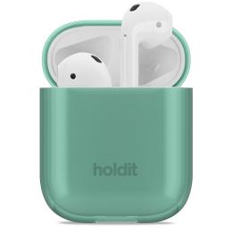 holdit holdit Apple AirPods Nygård Skal Seethru Moss Green - Teknikhallen.se