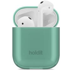 holdit holdit Apple AirPods Nyg&aring;rd Skal Seethru Moss Green - Teknikhallen.se