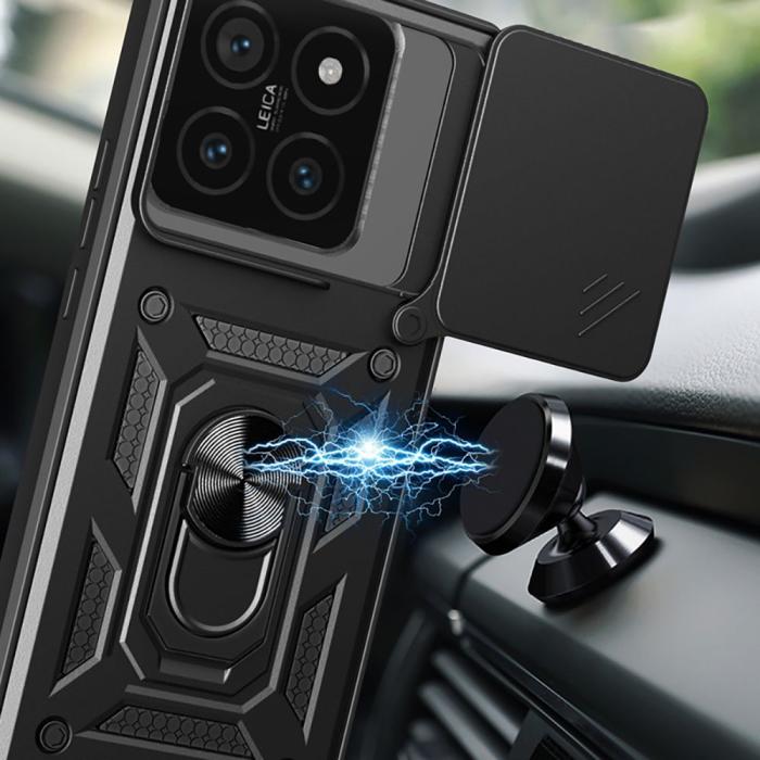 Bild 5, Tech-Protect Tech-Protect Xiaomi 14T Pro Skal CamShield Pro Svart - Teknikhallen.se