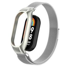  Milanese Loop Metall Armband Xiaomi Smart Band 8 Silver - Teknikhallen.se