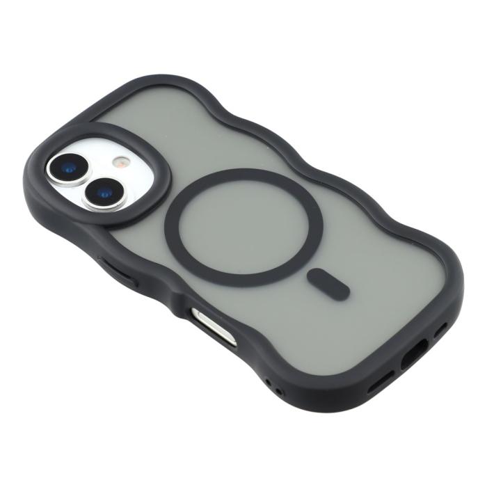 Bild 4,  iPhone 17 Skal MagSafe Wavy Matt Svart - Teknikhallen.se