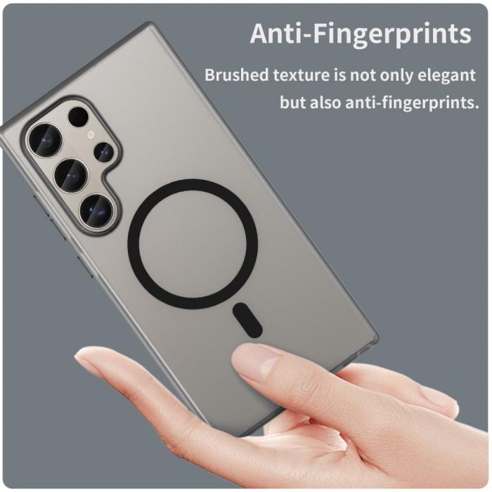 Bild 5,  Samsung Galaxy S23 Ultra Skal MagSafe Slim Matt Svart - Teknikhallen.se