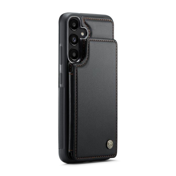 Bild 2, CASEME CASEME Galaxy A56 5G/A36 5G Skal RFID Kickstand Plånbok Svart - Teknikhallen.se