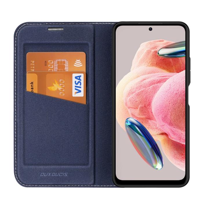 Bild 2, DUX DUCIS DUX DUCIS Xiaomi Redmi Note 12 4G Fodral Skin X2 Premium Blå - Teknikhallen.se