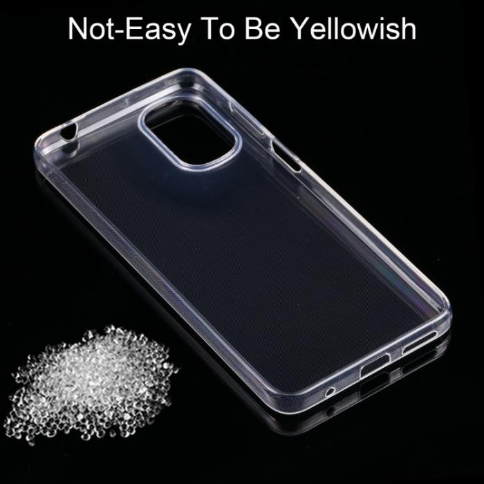Bild 6,  Motorola Moto G22 Skal Transparent TPU - Teknikhallen.se