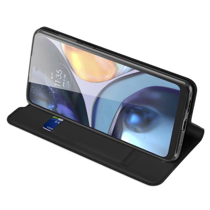 Bild 6, DUX DUCIS DUX DUCIS Motorola Moto G22 Fodral Skin Pro Svart - Teknikhallen.se
