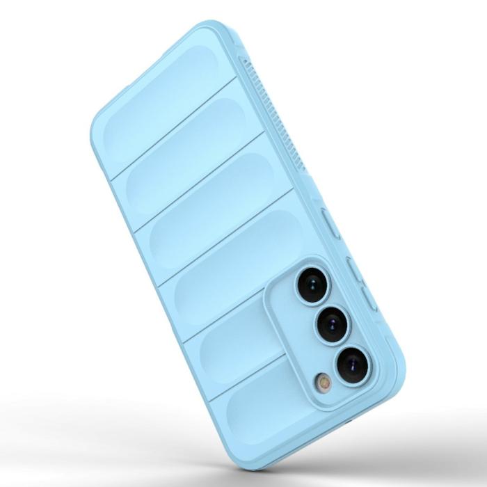 Bild 2,  Samsung Galaxy S23 Plus Skal Magic Shield Ljus Blå - Teknikhallen.se