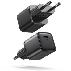 JOYROOM Joyroom 20W USB-C PD QC V&auml;ggladdare Svart - Teknikhallen.se